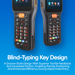 Chi phí-effient f9853 64bit 3.2 inch màn hình cảm ứng LED không dây NFC Reader dữ liệu di động thiết bị đầu cuối máy tính cầm tay - Product Image 5