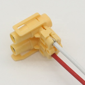 ขั้วต่อสายไฟแบบ 2 พิน เทฟลอน ตัวเมีย แบบ 2 ทาง สายพ่วง BC-130 ทนความร้อนสูง - Product Image 2