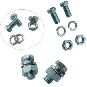 JXBSD Juego de tornillos hexagonales, tuercas y arandelas de 10 mm para cinturones de seguridad de 2 puntos - Product Image 2