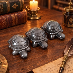 Collection de Décoration en Cristal Naturel : Figurines d'Animaux (Crâne, Tortue) en Pierre Polie – Coffret Cadeau pour la Maison, le Bureau et les Fêtes - Product Image 5