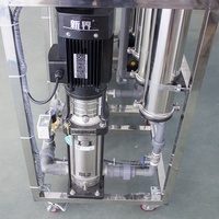 Système de filtration d'eau RO à rinçage automatique 1000 lph pour l'irrigation des jardins, la piscine, le traitement de l'eau RO