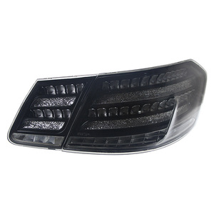 2009-2015 <strong>E</strong>-Class W212 Taillight Assembly Modification LED <strong>Daytime</strong> <strong>Running</strong> Lights Brake Lights Sequential Turn Signals Clear - Product Image 1