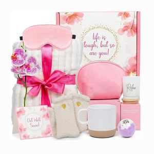 Cadeaux 2023 pour l'amitié, vente en gros, panier-cadeau de spa et de relaxation pour femmes, amies, maman, sœur, adolescentes, ensemble de cadeaux de Noël - Product Image 1