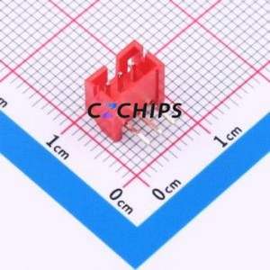 HC-PH-3AWD-R-K-10 Wire-to-Board Pin Header Bent Lead Through Hole,P=2mm Connector 1x3P 2mm Right Angle Insert PH - Product Image 1