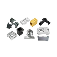 Pièces tournées en acier inoxydable et en alliage d'aluminium usinées par CNC, blocs de précision personnalisés