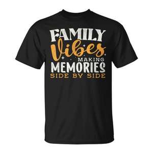T-shirt assorti pour la réunion de famille 2025 : des moments de famille pour créer des souvenirs - Product Image 1