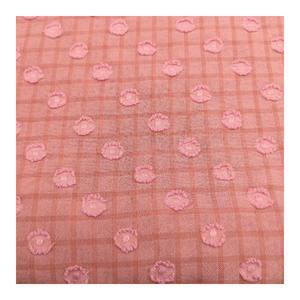 La migliore vendita 100% poliestere tessuto Jacquard leggero tinto in <span class=keywords><strong>Chiffon</strong></span> 80gsm per gli indumenti accessori per la casa tessile ragazze - Product Image 6