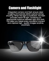 Gafas Inteligentes XK One Pro con IA, Cámara Meta con Chat GPT, Transmisión en Tiempo Real y Asistente ChatGPT, Gafas de Sol con IA