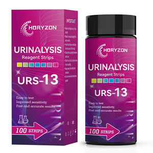 <span class=keywords><strong>Tiras</strong></span> Reactivas de <span class=keywords><strong>Orina</strong></span> URS-13 de 13 Parámetros, Analizador de <span class=keywords><strong>Tiras</strong></span> de <span class=keywords><strong>Orina</strong></span>, Cetonas, Proteínas, pH, Nitritos, Bilirrubina, <span class=keywords><strong>Glucosa</strong></span> - Product Image 2