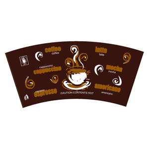 Vasos de cartón reciclables de pared simple con revestimiento de PE de grado alimenticio para café y bebidas de galletas al por mayor - Product Image 6