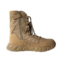 Bottes tactiques personnalisées ultra-légères marron à lacets avec doublure en mesh respirante et semelle extérieure en caoutchouc pour l'alpinisme et l'utilisation dans le désert