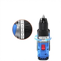 Kit de perceuse à percussion sans fil 20V (2 couleurs) - Batterie au lithium 4.0Ah OEM Garantie 1 an pour le bricolage à domicile