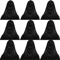 Máscara de Látex de Terror, Serie Monja, Ghost Face, Disfraz de Halloween, Accesorio de Cabeza Aterrador para Fiesta, Personalizable