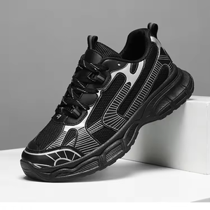 2025 Fashion <b>Men</b> Sports Running Casual Sneaker <b>Breathable</b> Walking Style <b>Shoes</b> Classic Retro Chunky Height Increasing <b>Men's</b> <b>Shoes</b> - Product Image 6