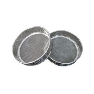 Cadre de tamis de laboratoire en acier inoxydable 304, norme ASTM E11-95, haute précision 1,5 % ISO CE - Product Image 2