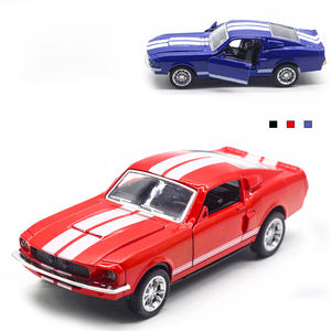 Vente en gros de modèles de voitures vintage en alliage à l'échelle 1:32, jouets pour enfants, ornements de voiture, modèles de voitures à rétrofriction, jouets pour garçons - Product Image 2