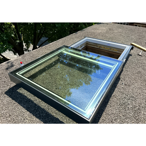 Techo de vidrio laminado <span class=keywords><strong>tubo</strong></span> <span class=keywords><strong>solar</strong></span> triángulo pirámide inteligente <span class=keywords><strong>tragaluz</strong></span> techo motorizado eléctrico abierto <span class=keywords><strong>tragaluz</strong></span> techo deslizante - Product Image 6