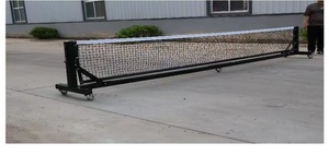 Filet de pickleball robuste portable avec poteaux et roues Équipement de <span class=keywords><strong>court</strong></span> de tennis professionnel - Product Image 4