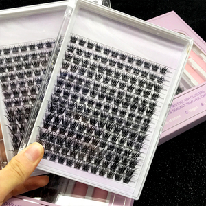 Số lượng lớn cụm lông mi bán buôn (Nhà máy cung cấp trực tiếp) DIY cụm lông mi mở rộng trước cắt phân khúc cá nhân DIY Lash Cụm - Product Image 4