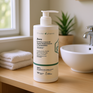 Crema Corporal Hidratante y Reparadora con Ácido Hialurónico y Ceramida, 99% Ingredientes Naturales, Vegana, Apta para Yuka - Product Image 3