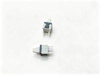 Interrupteur à bouton-poussoir horizontal à verrouillage 8,5 mm, montage latéral, 6 broches, interrupteur à bascule SPST autobloquant marche/arrêt pour Glocks