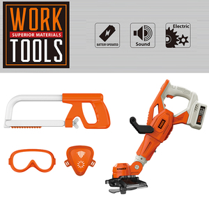 Electronic Kids <strong>Lawn</strong> <strong>Mower</strong> <strong>Toy</strong> - <strong>Toy</strong> with Interactive Sounds and Buttons - Summer <strong>Toys</strong> - Ages 3Years and Up,Orange - Product Image 3