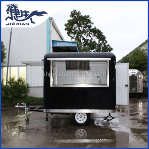 Carrito de Comida Móvil con Vitrina de Vidrio y Lámpara de Calentamiento, Carrito de Palomitas y Algodón de Azúcar para Parques de Diversiones - Product Image 5