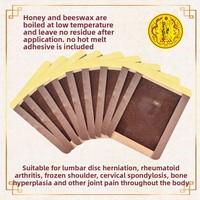Pommade Analgésique Premium à Base de Cire d'Abeille Naturelle et d'Herbes, Confort Ciblé Longue Durée pour les Articulations du Cou et les Muscles, Certifiée ISO 15x12cm