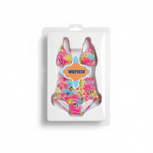 Costume da bagno intero HJD blu verde floreale modellante contenitivo per ragazze taglie 4, 6, 8, 10, 12, 14 - Product Image 4