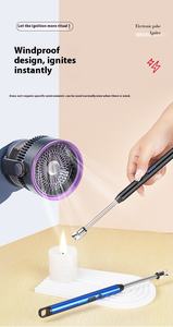 Venta al por mayor 360. Encendedor USB para Barbacoa, Encendedor de Cocina Largo con Encendido por Plasma sin Llama y Resistente al Viento, para Velas y Estufas - Product Image 2