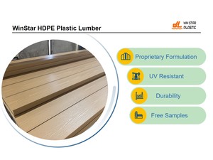 Durable and Solid Replacing Wood and WPC HDPE Plastic Garden <strong>Timber</strong> Outdoor Furniture <strong>Recycled</strong> <strong>Timber</strong> - Product Image 5