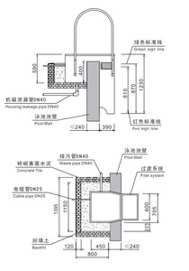 <span class=keywords><strong>Filtre</strong></span> de <span class=keywords><strong>piscine</strong></span> mural sans tuyauterie pour <span class=keywords><strong>piscine</strong></span> pour enfants <span class=keywords><strong>10m3</strong></span>/<span class=keywords><strong>H</strong></span> Système de filtration en polyéthylène avec lumière RGB - Product Image 2
