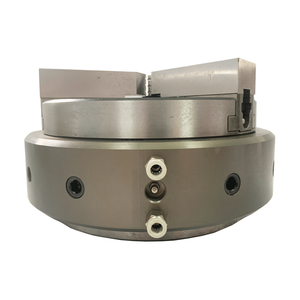 <span class=keywords><strong>6</strong></span> inch thép không gỉ EDM phía trước gắn khí nén không khí <span class=keywords><strong>Chuck</strong></span> 3-hàm cho máy tiện <span class=keywords><strong>CNC</strong></span> - Product Image 1