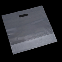Sac à fermeture éclair plat en PE transparent pour l'emballage et le stockage des aliments, lait, fermeture à valve thermoscellée