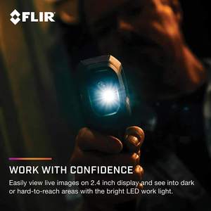 <span class=keywords><strong>Flir</strong></span> <span class=keywords><strong>TG165</strong></span>-X hồng ngoại man hinh nhiệt công nghiệp Detector máy ảnh sàn tường sưởi ấm ống nhanh chóng kiểm tra nhiệt kế cầm tay - Product Image 4