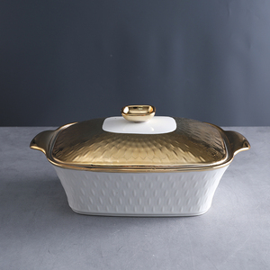 Venta al por mayor <span class=keywords><strong>de</strong></span> cocina, olla <span class=keywords><strong>de</strong></span> cocina <span class=keywords><strong>de</strong></span> cerámica blanca lisa, olla <span class=keywords><strong>de</strong></span> sopa <span class=keywords><strong>de</strong></span> <span class=keywords><strong>porcelana</strong></span> <span class=keywords><strong>de</strong></span> lujo con tapa - Product Image 4