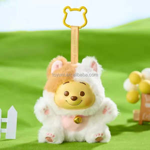 MINISO Win Nie Bear Blind Box Series Naughty Party Vinyl Plush Doll Pendentif Jouet pour enfants Mignon Cadeau d'anniversaire Ornement - Product Image 5
