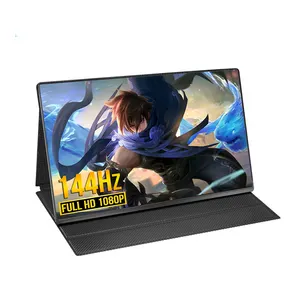 300hz 144hz atualização de jogo 17.3 polegadas, tela ips portátil fino monitor lcd para ps4 xbox telefone portátil notebook