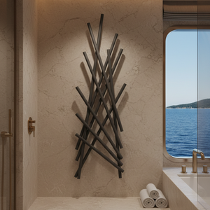 New Design Wall Mount <strong>Towel</strong> Heater Electric <strong>Standing</strong> Black <strong>Towel</strong> <strong>Rail</strong> Vertical Electric <strong>Towel</strong> Heater for Hotles and Yacht - Product Image 5