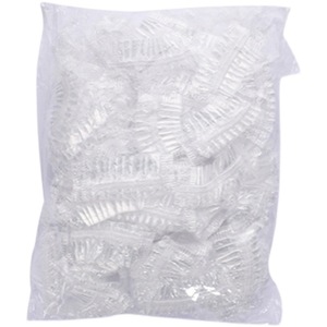 Disposable <b>ear</b> <b>covers</b> for daily use, strip-shaped, oil-proof PE earmuffs, suitable for hair dyeing, hair treatments, styling, - Product Image 5
