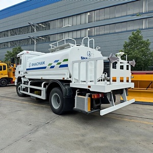 Factory Supply SHACMAN 4X2 15000L Water Bowser Truck for Mining Sites Road Cleaning and <b>Irrigation</b> - Product Image 4