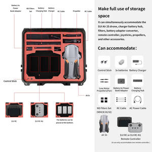 Free sample Manufacturers Customized Molded Foam <b>Hard</b> <b>Shell</b> Protective Eva Zipper Carry EVA Drone Carrying <b>case</b> Bag Box Foam - Product Image 3