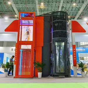 Ascenseur rond personnalisé en usine, ascenseur pour villa, ascenseur panoramique rond, installation intérieure et extérieure, ascenseur rond - Product Image 2