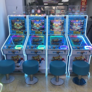 Máquina de Juego de Pinball de Madera Arcade, Control con Joystick, Funciona con Monedas, para Niños Menores de 3 Años, Centros de Juego - Product Image 2