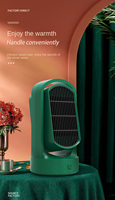 Ventilateur chauffant sur pied AFY 2-en-1, refroidissement et chauffage rapides, 1500W, inclinaison réglable, arrêt automatique, ignifuge, céramique PTC.