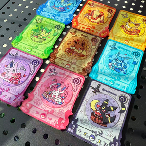PY Haut de gamme En gros Pokémon Magnets de réfrigérateur en forme de tourne-disque, Boîtier en acrylique, Coffret booster, Cadeaux pour enfants, Jeux de société - Product Image 1