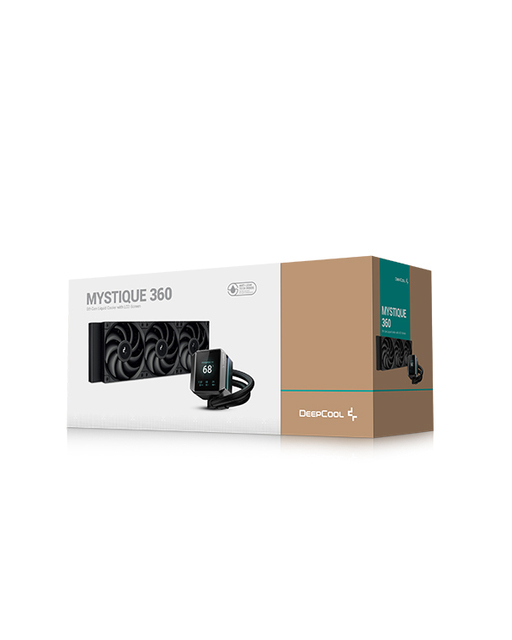 Original Deepcool MYSTIQUE 360 Water Cooled Radiator Support LGA1851/1700 AMD AM5/AM4 Liquid CPU Cooler