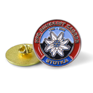 Pins de Solapa Personalizados al por Mayor de Alta Calidad, de Metal Negro con Esmalte Duro y Suave, para Ropa, Sombreros y Bolsos - Product Image 5