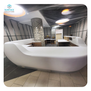 <span class=keywords><strong>Escurridor</strong></span> moderno de hoja de <span class=keywords><strong>losa</strong></span> de superficie sólida acrílica sin silicona <span class=keywords><strong>para</strong></span> encimera de cocina con características antibacterianas ecológicas - Product Image 6
