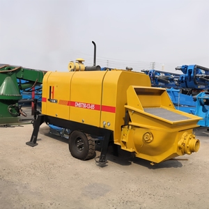 Pompe à béton diesel sur remorque DHBT50 13 55, puissante, longue portée, vente directe du fabricant JIUHE - Product Image 6